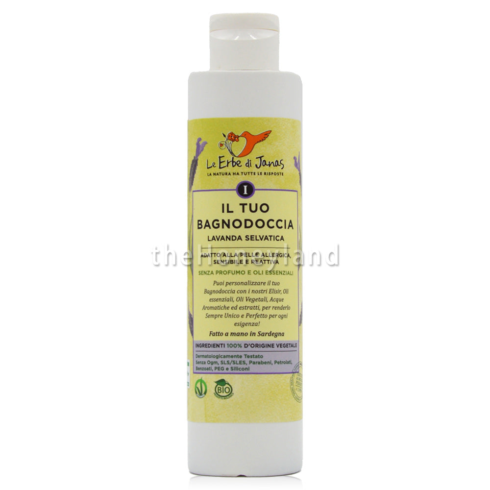 Gentle wild lavender body wash