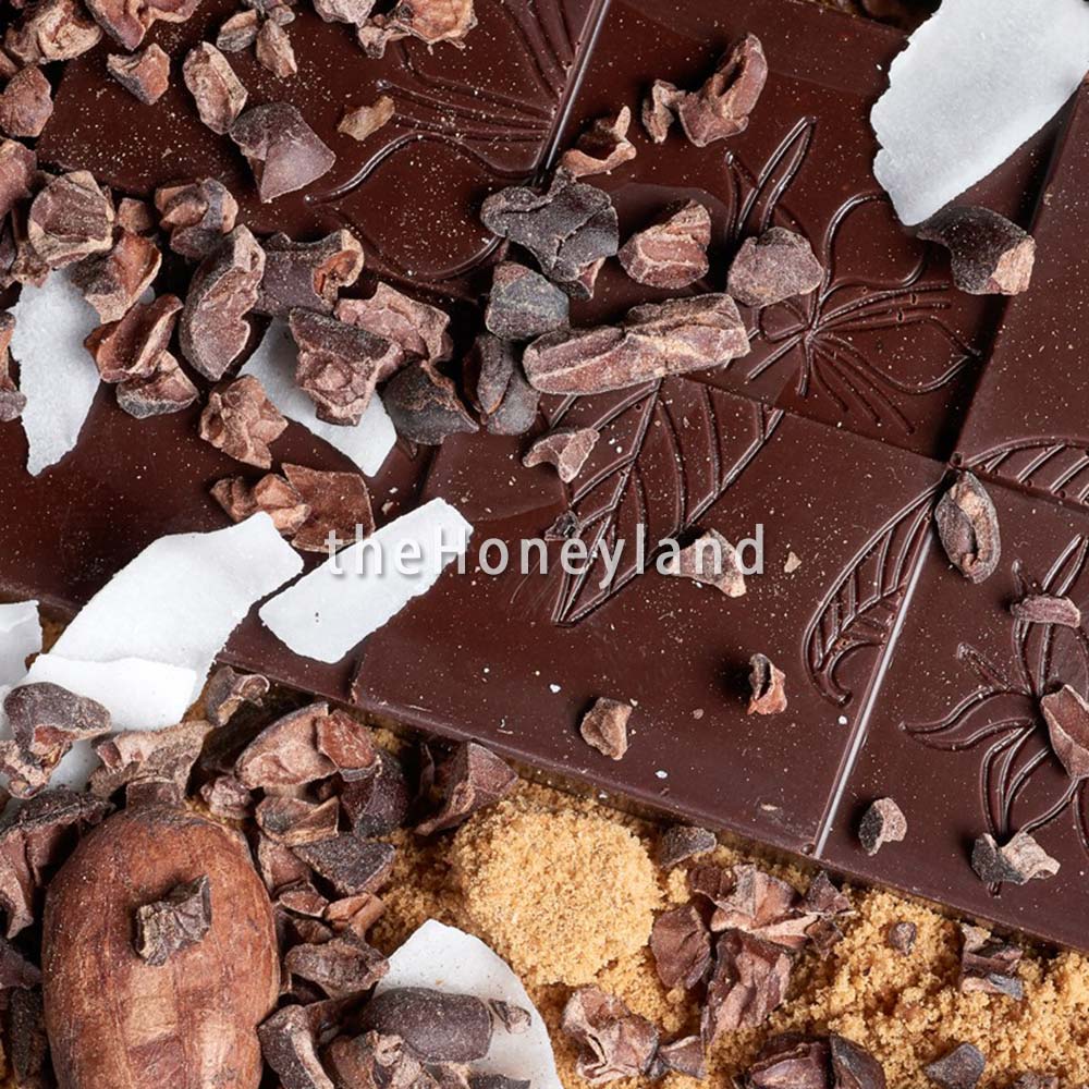 Cioccolato al Cocco biologico - Cacao crudo 72%