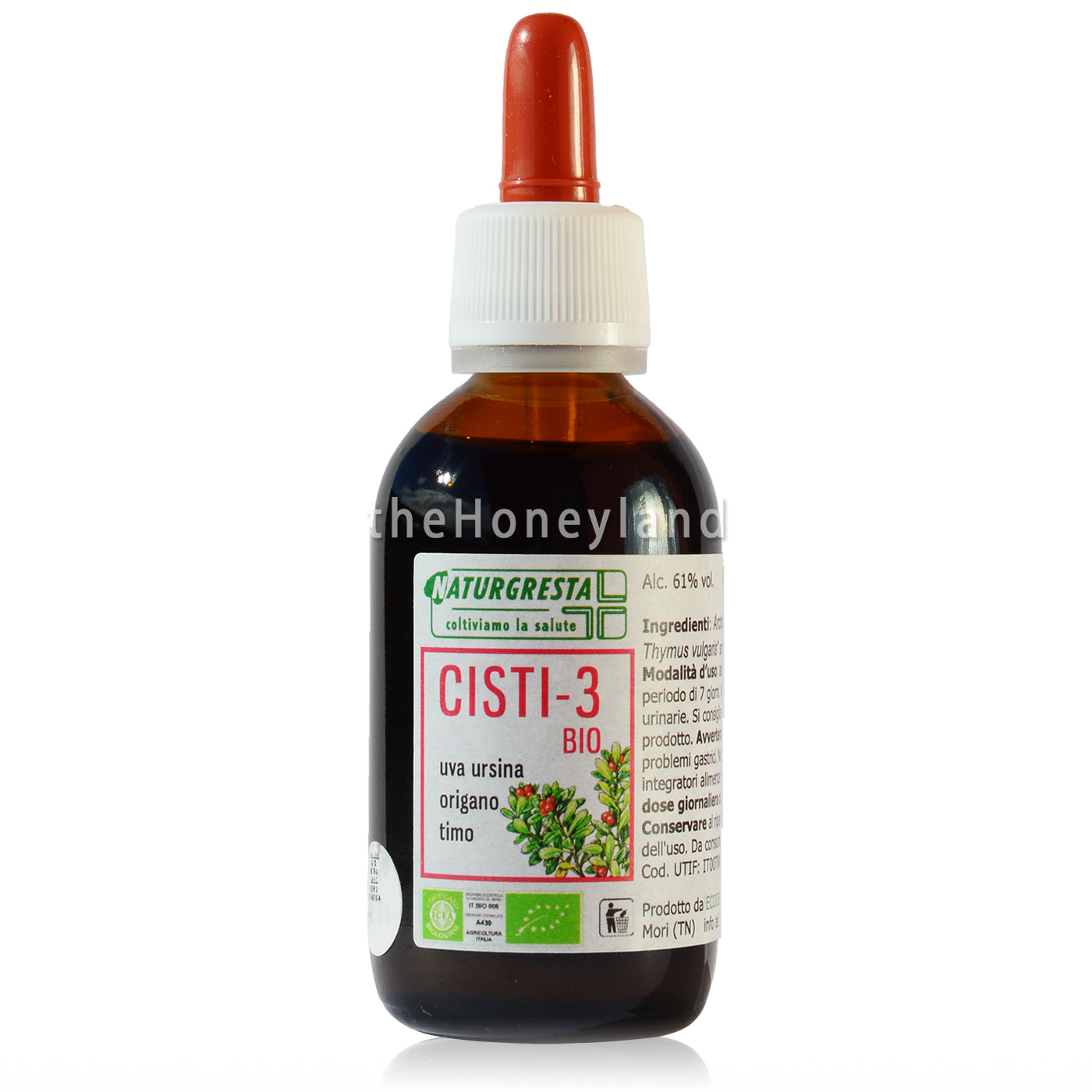 Cysti-3 Uva Ursi - organic concentrated fluid urinary tract supplement