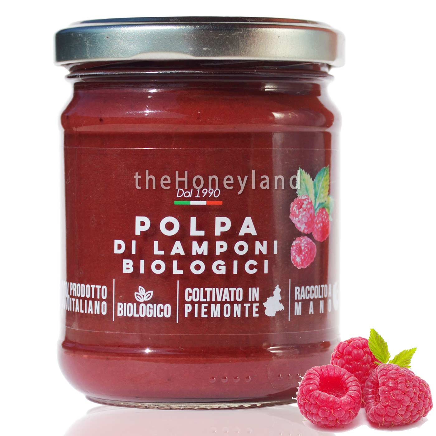 Raspberry compote without added sugar