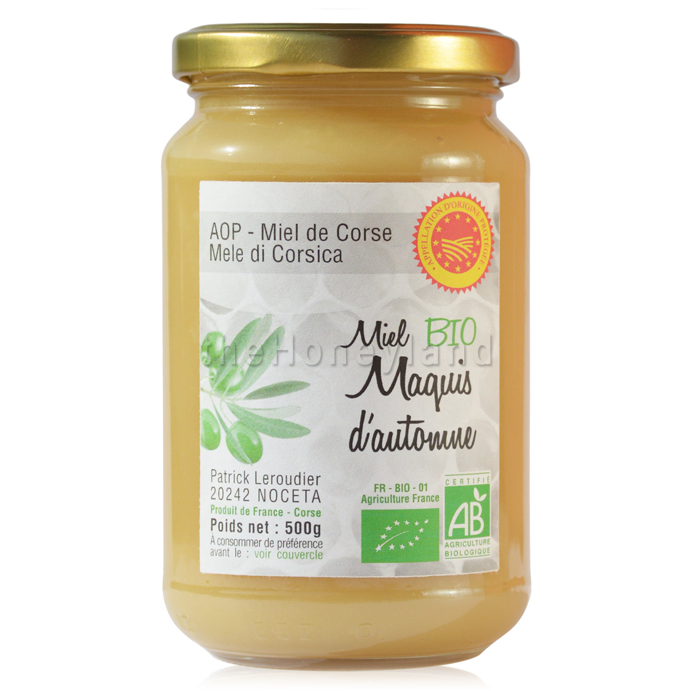 Organic Arbutus Honey Corsica Regional Park