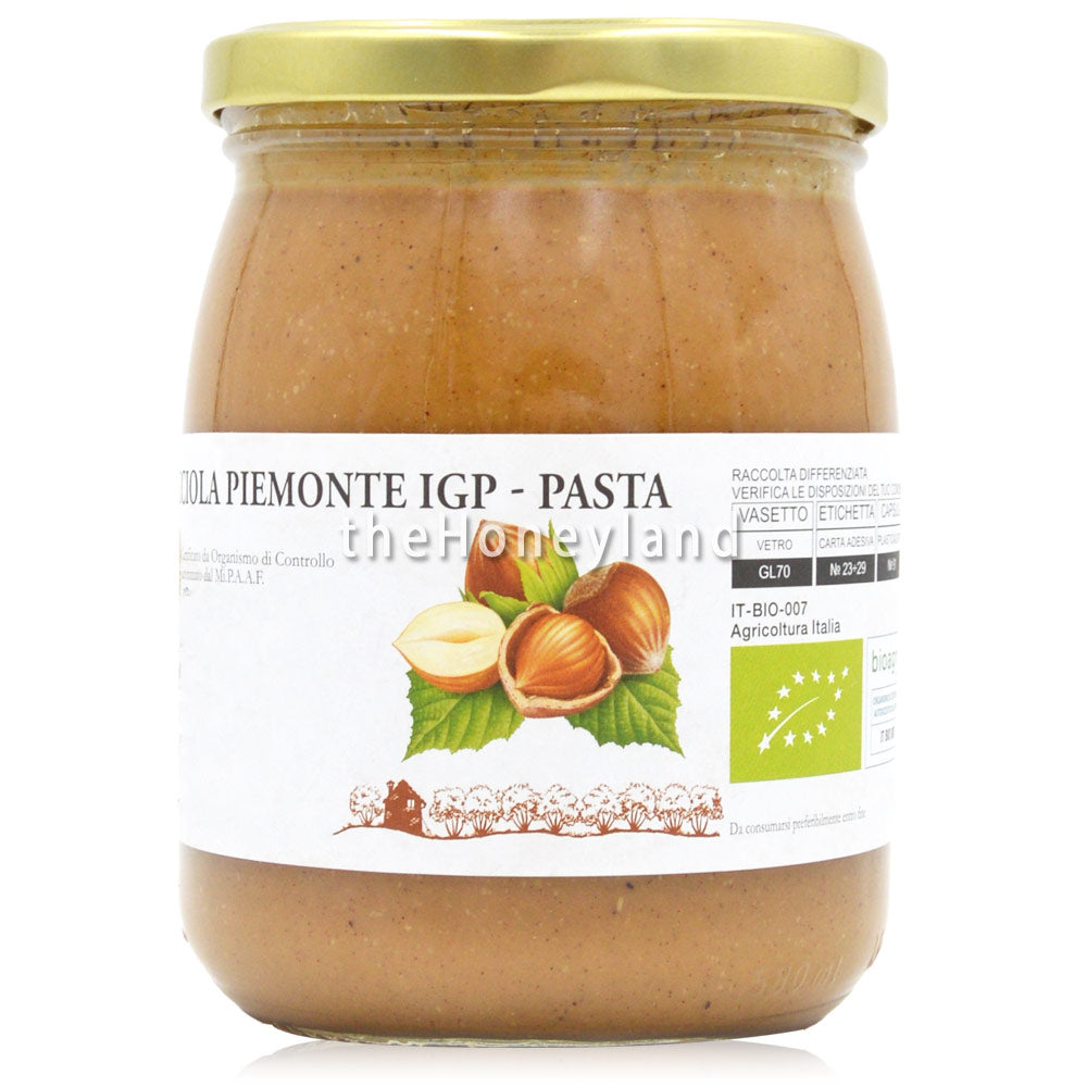 Crema di nocciole 100% pura bio piemontese