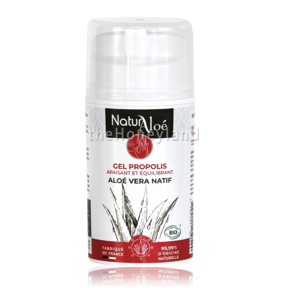 Purifying Organic Aloe Gel with Propolis
