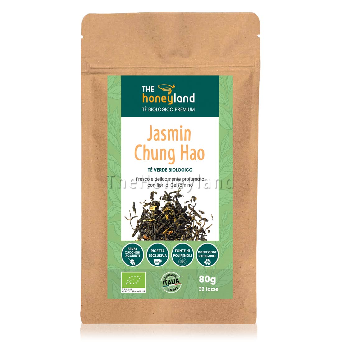 Organic Jasmine Chung Hao Green Tea