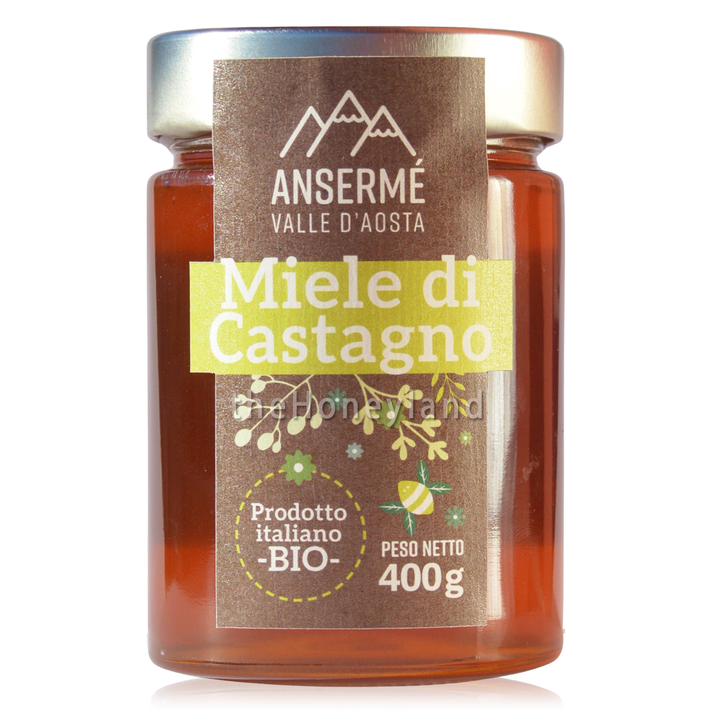 Organic Chestnut Honey from Aosta Valley