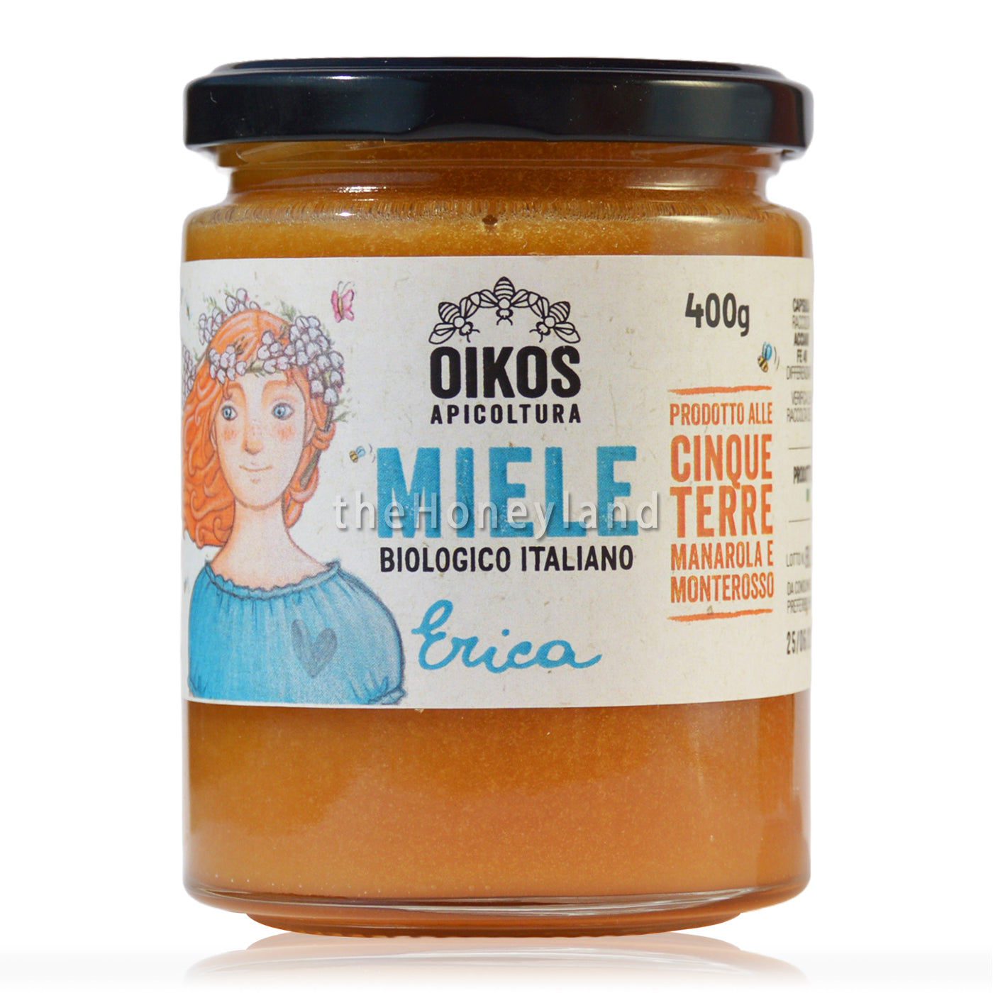 Organic Heather honey from Cinque Terre