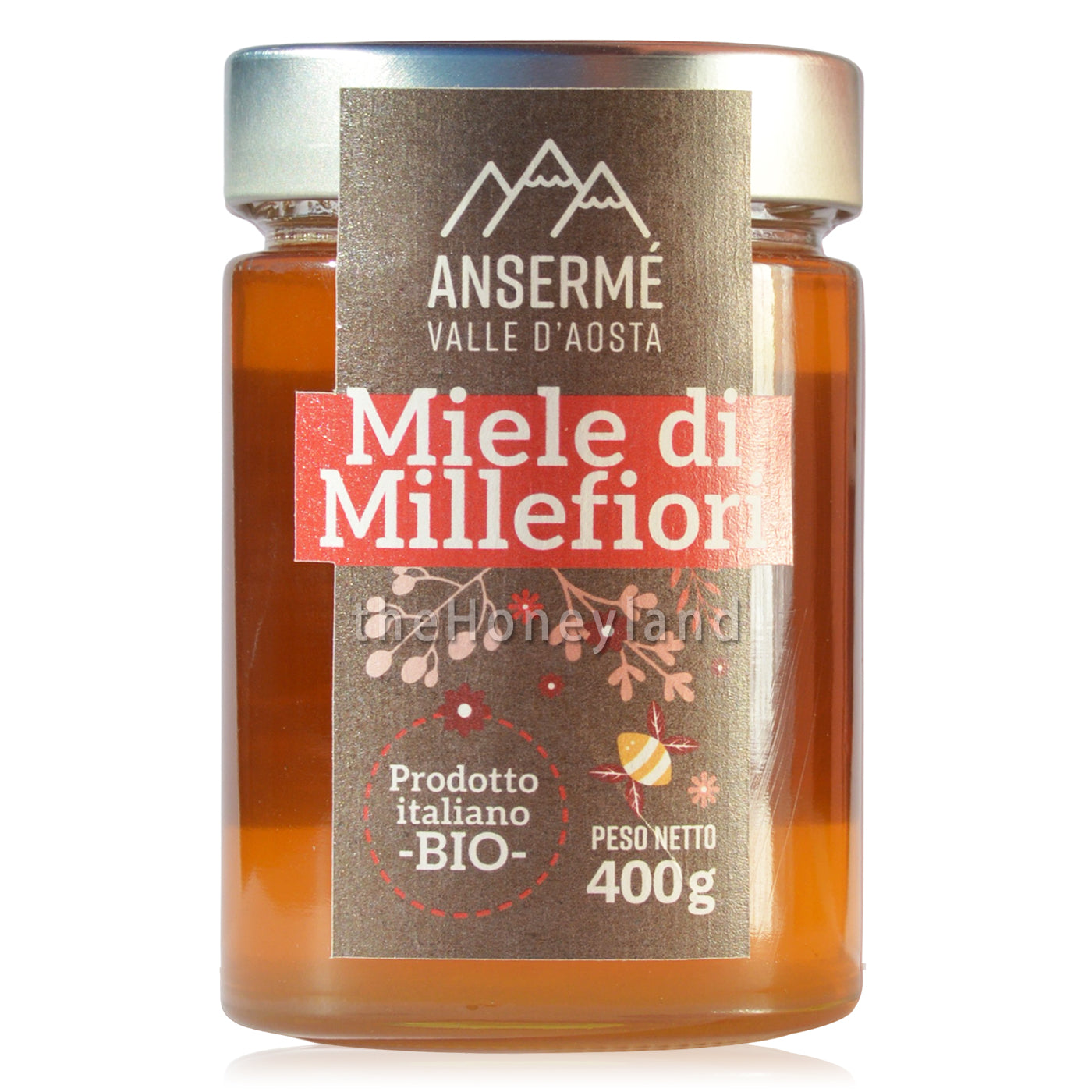 Organic Mountain Wildflower Honey from Aosta Valley