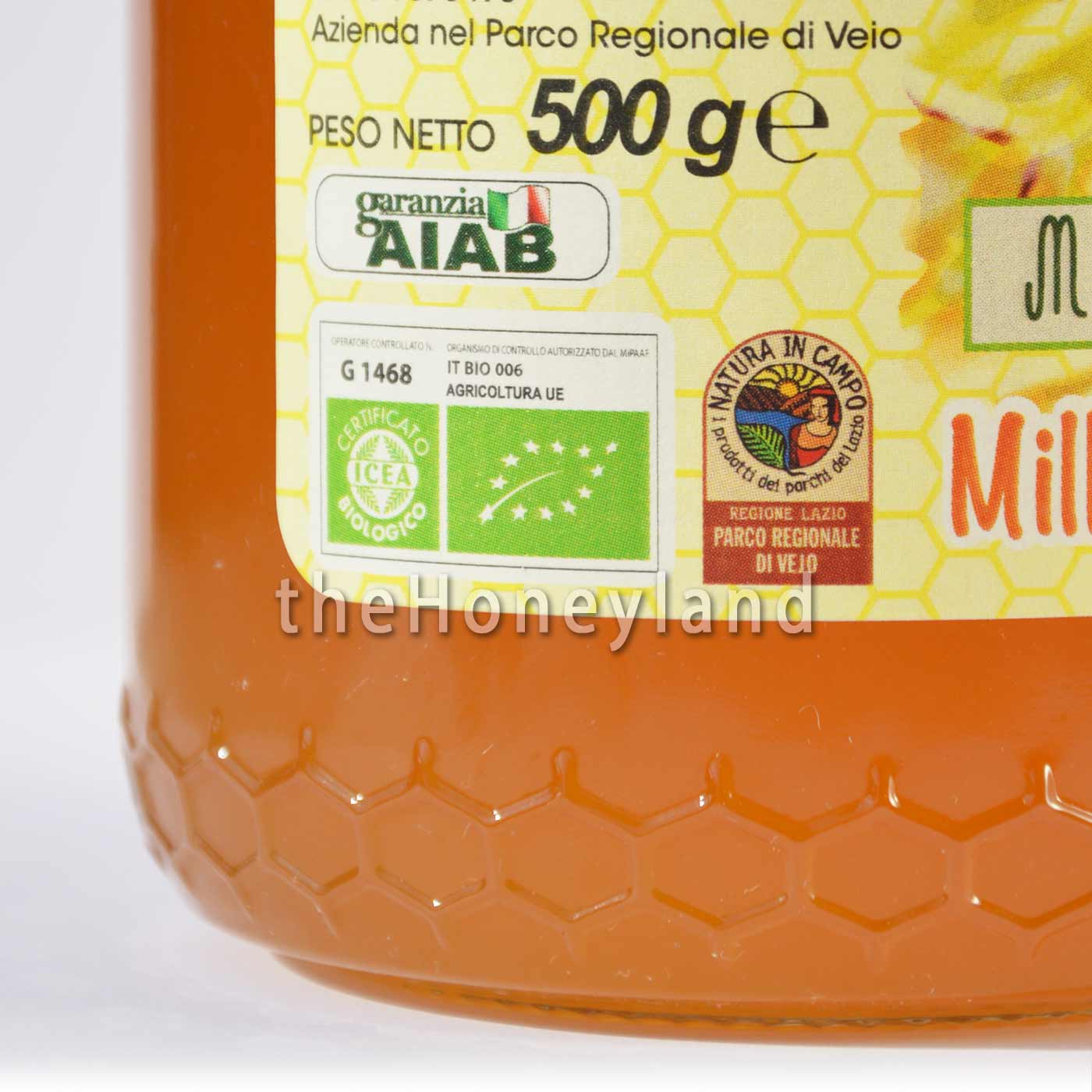 Organic wildflower Honey from Veio Park