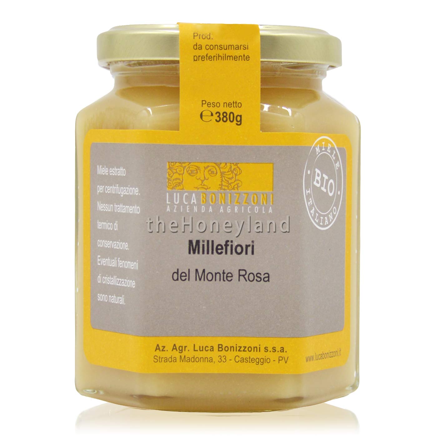 Monte Rosa - Organic High Mountain Wildflower Honey