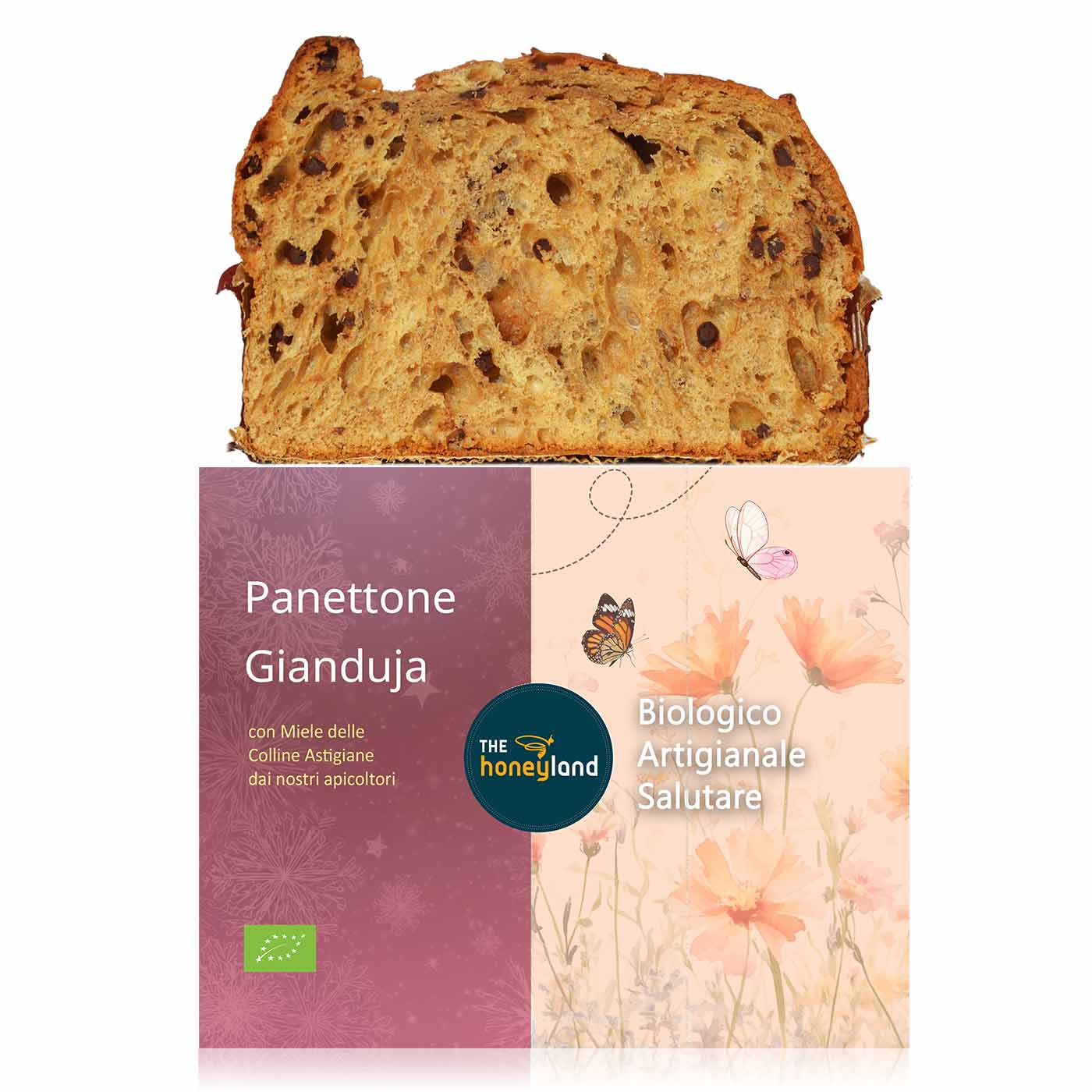 Panettone Gianduja biologico artigianale