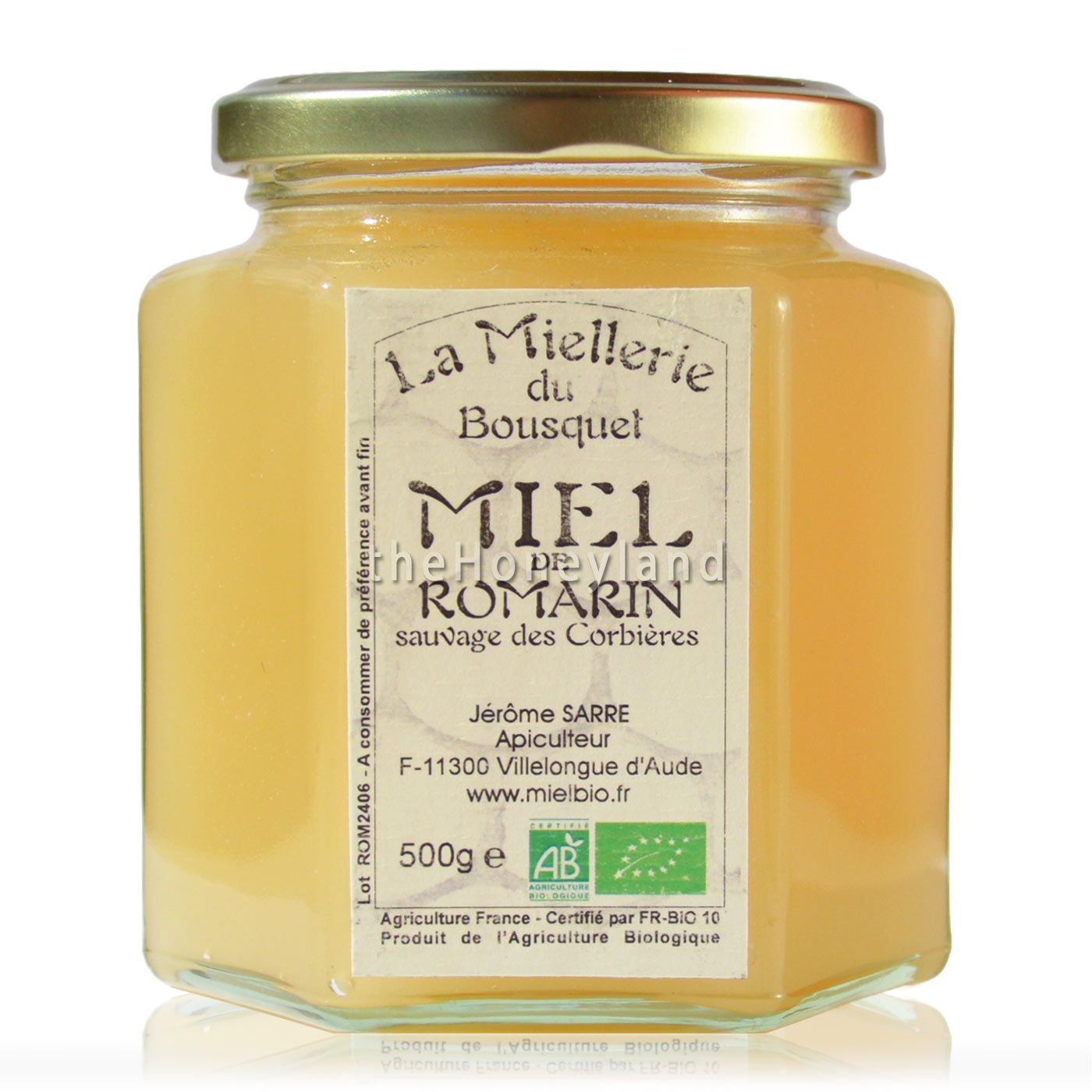 Miele di rosmarino selvatico bio del Corbières