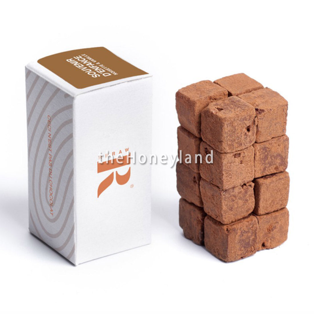 Tartufini al cacao crudo e Nocciole - Souvenir d'enfance bio