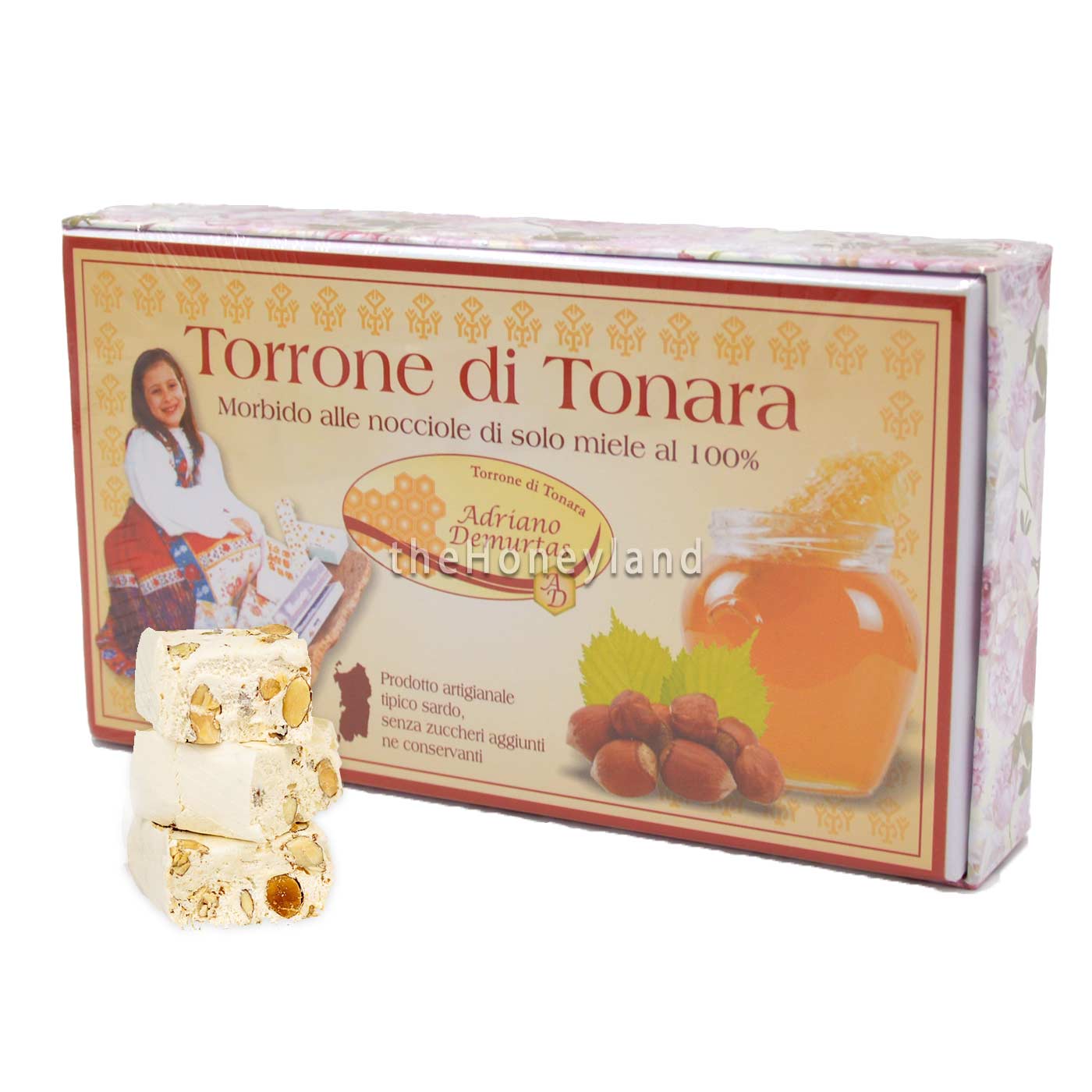 Torrone sardo di Tonara alle Nocciole