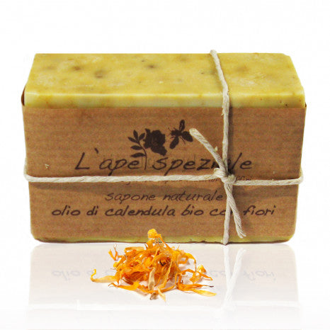 Natural calendula soap