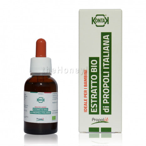 Organic Propolis Drops for children - non alcoholic