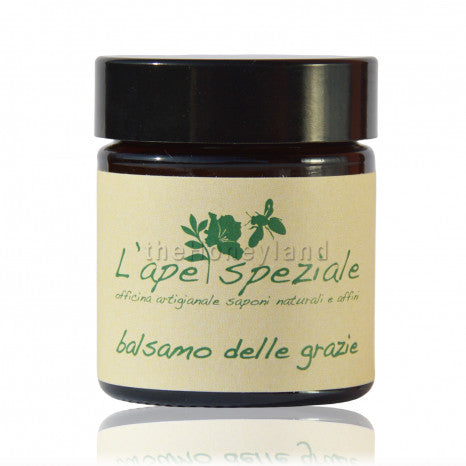 Natural Balsamic Ointment with Camphor Oil and Organic Beeswax