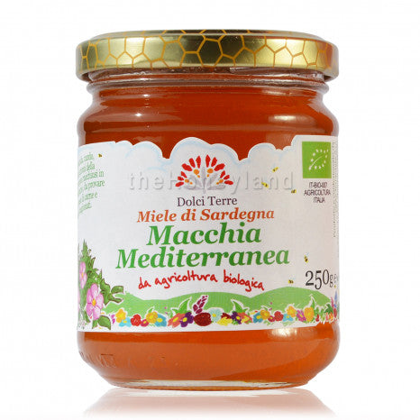 Miele di macchia mediterranea biologico di Sardegna