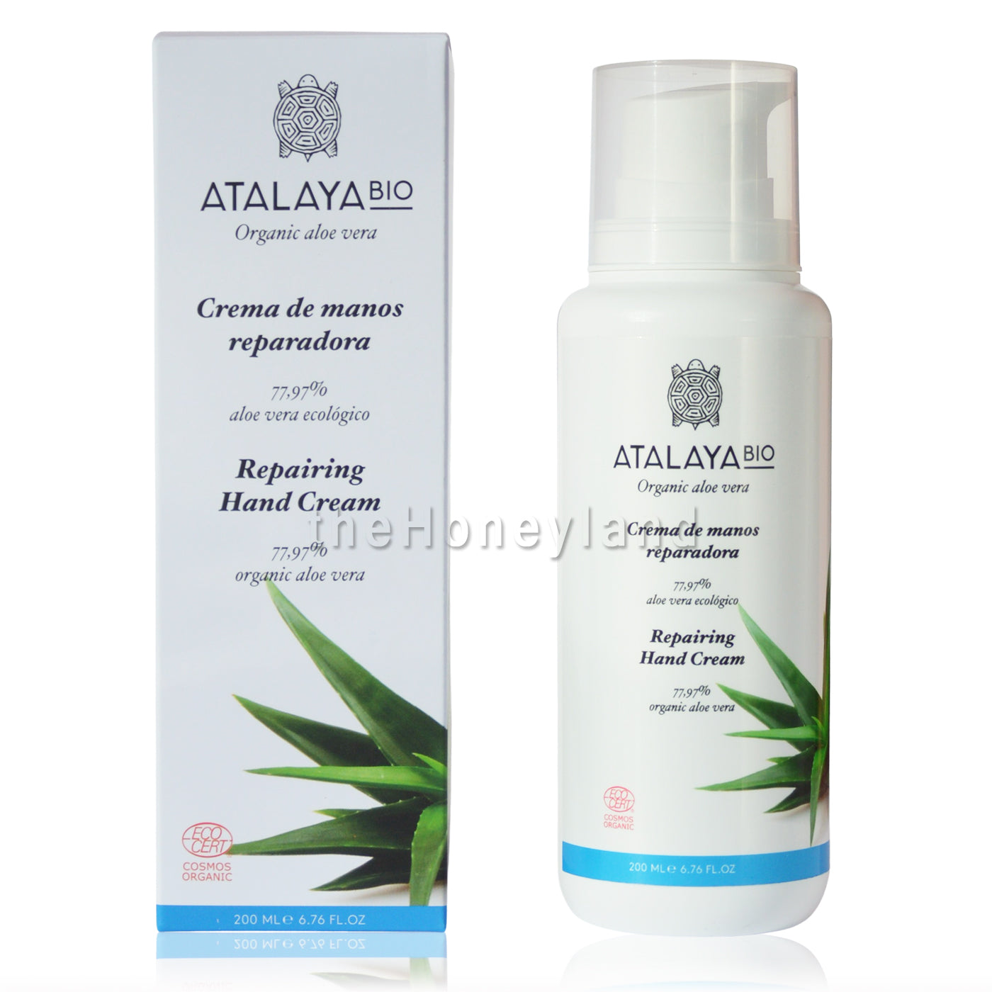 Crema mani aloe vera biologica (78% polpa fresca)