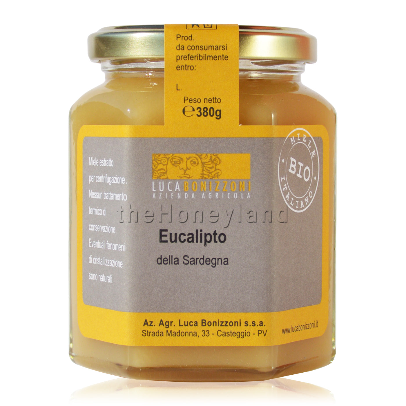 Organic Eucalyptus Honey from Castiadas (Sardinia)