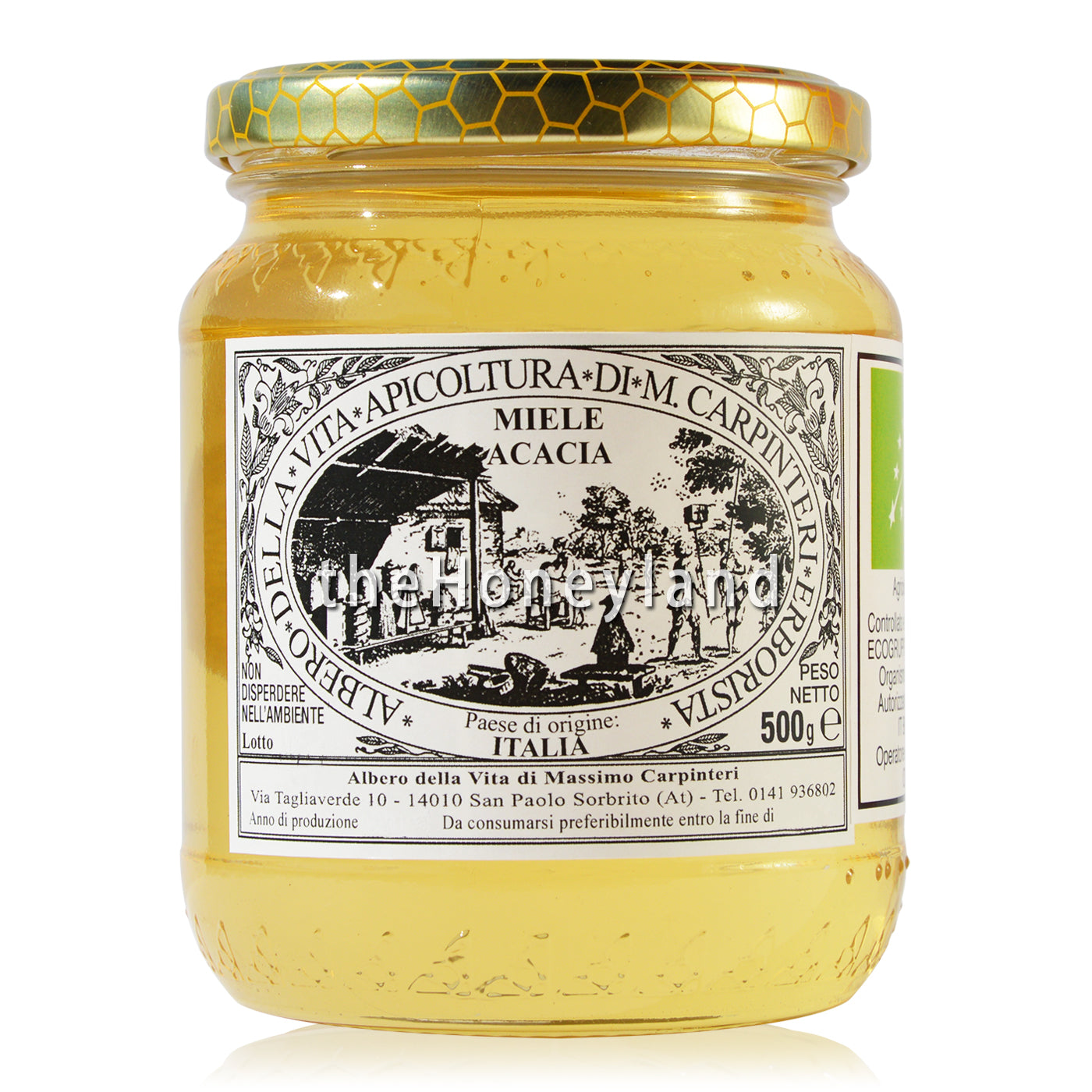 Organic Acacia Honey from Piedmont