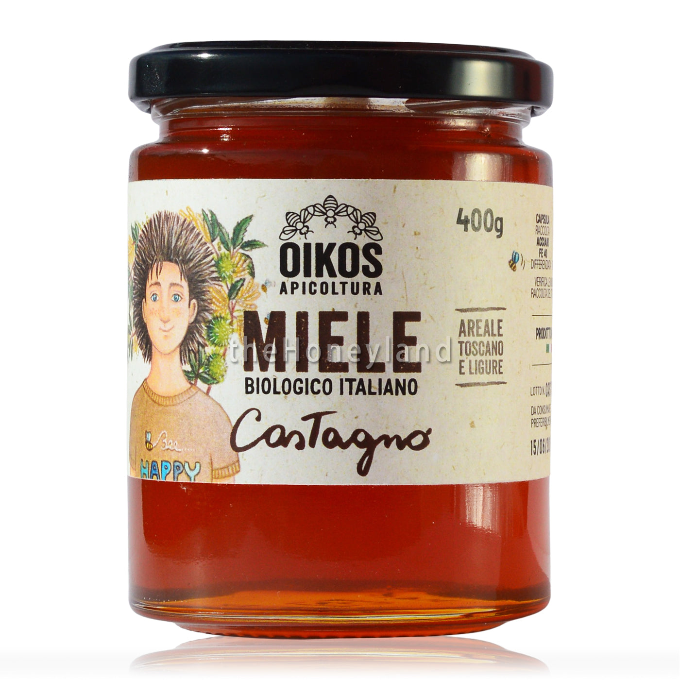 Organic Chestnut Honey from the Tuscan Apennines