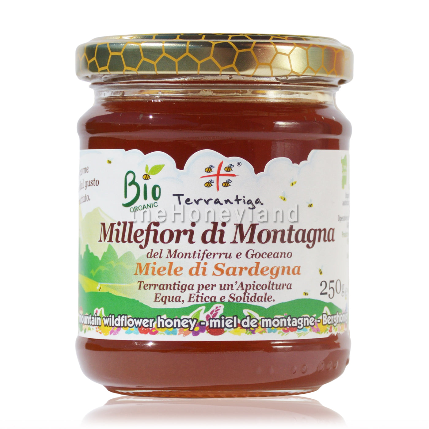 Organic Wildflower Honey from the Mountains of Sardinia
