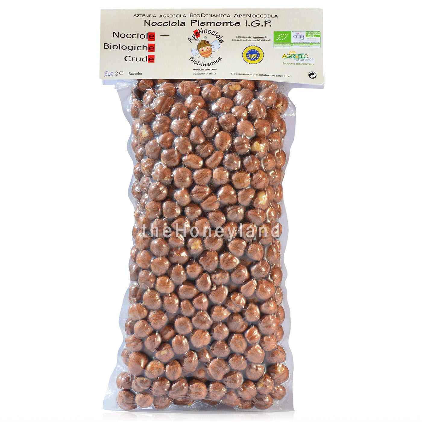 Nocciole crude IGP Piemonte biologiche