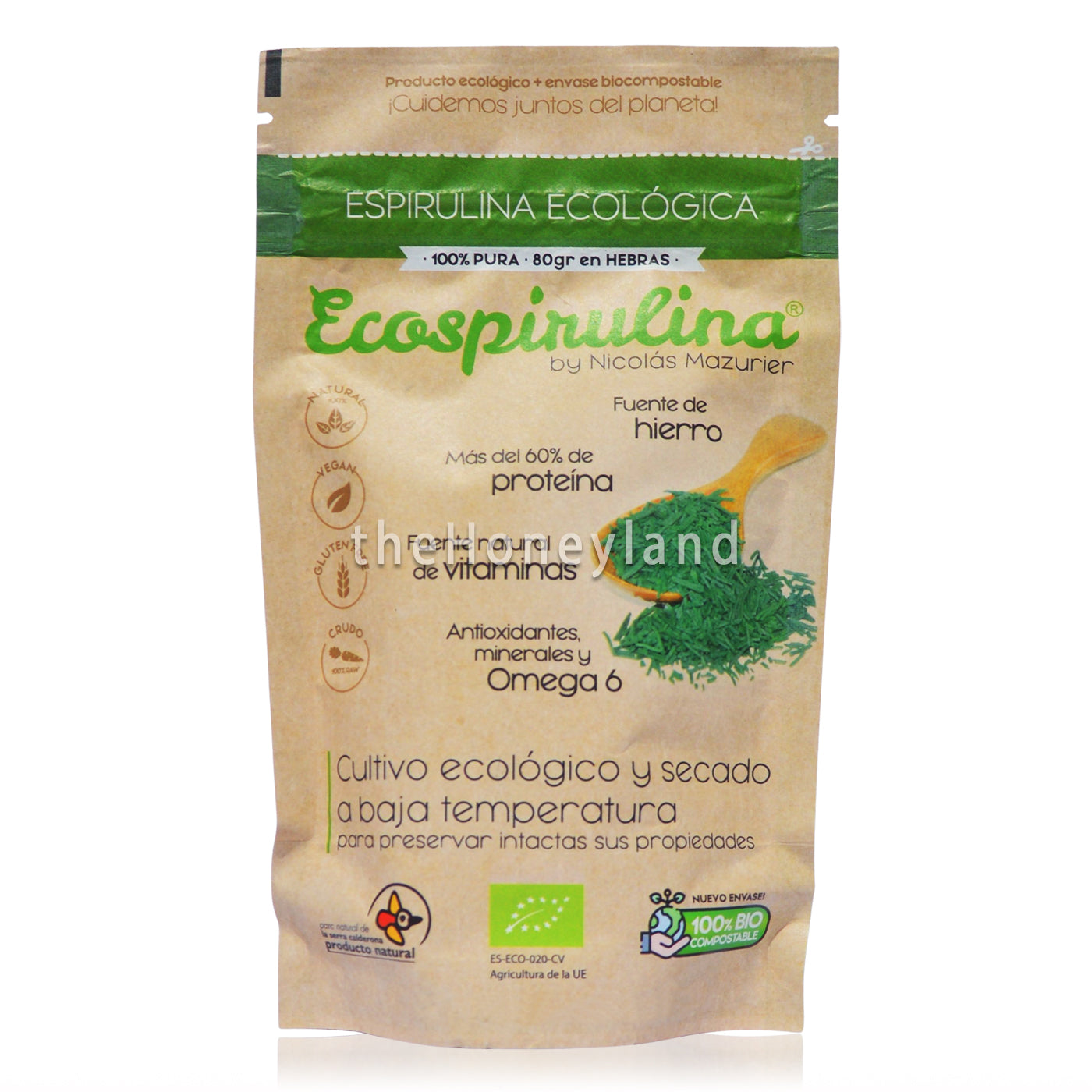 Spirulina bio pura Parco Naturale Sierra Calderona