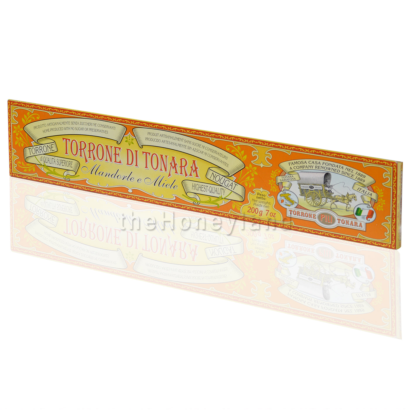 Torrone con mandorle sardo di Tonara