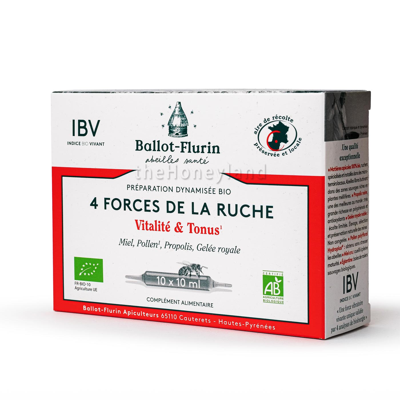 4 forces of the hive - supplement royal jelly, pollen, propolis