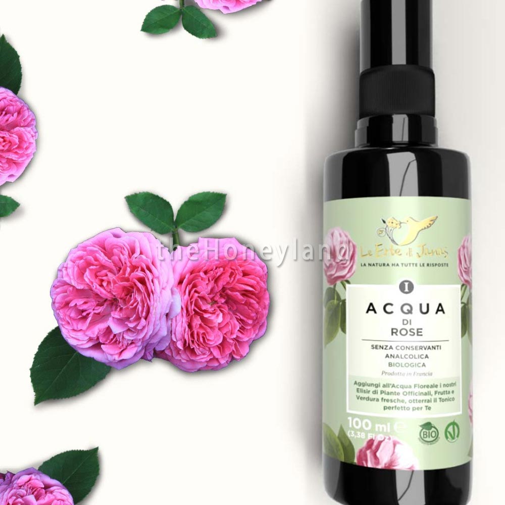Idrolato di rosa damascena spray bio