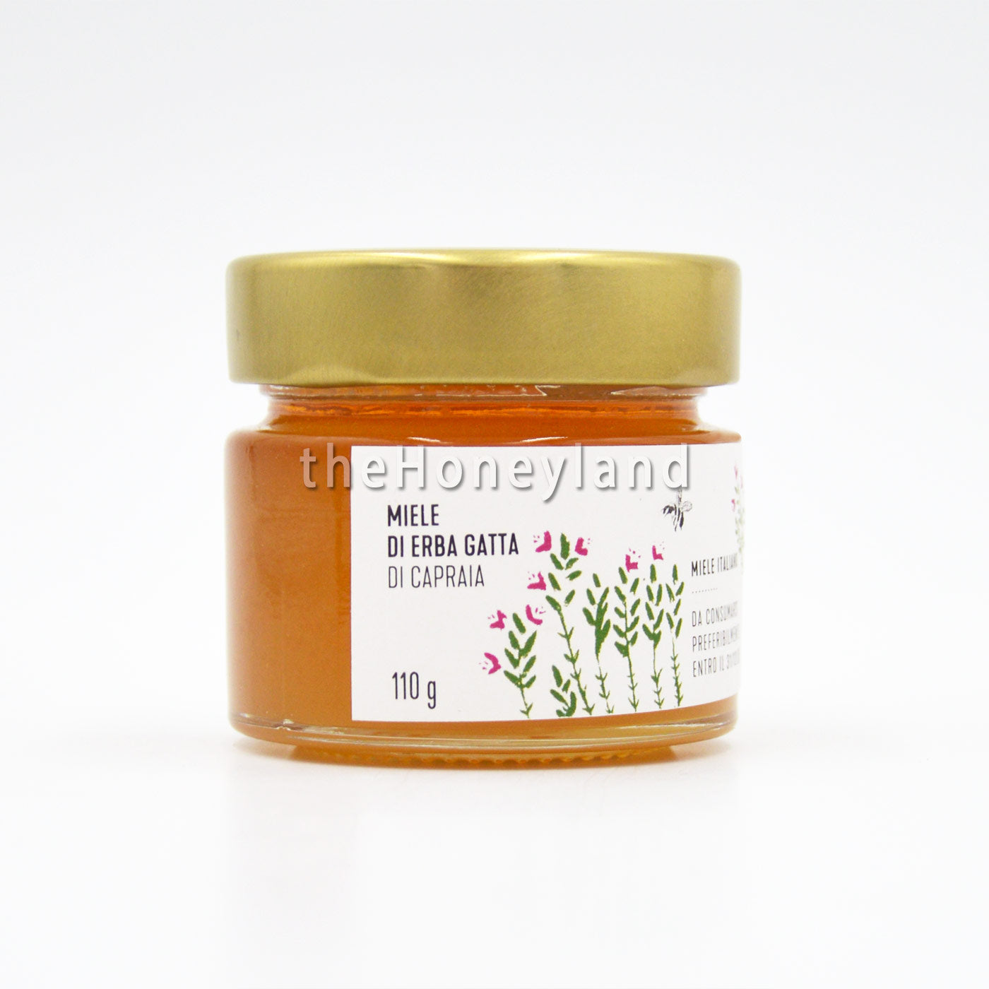 Organic camedrio (catnip) honey from Capraia