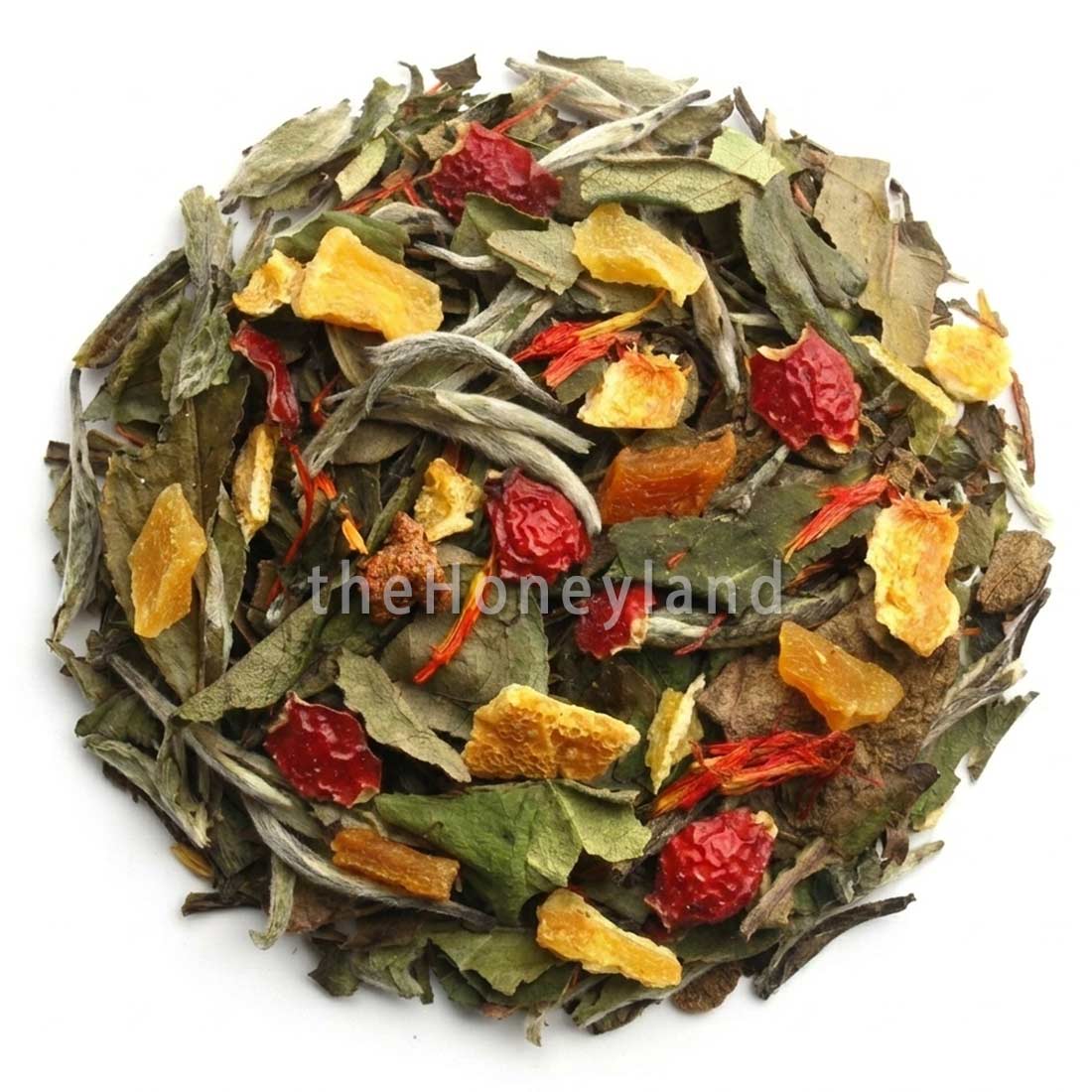 Dolce Ninfea — Tè bianco biologico con mango, albicocca e pesca