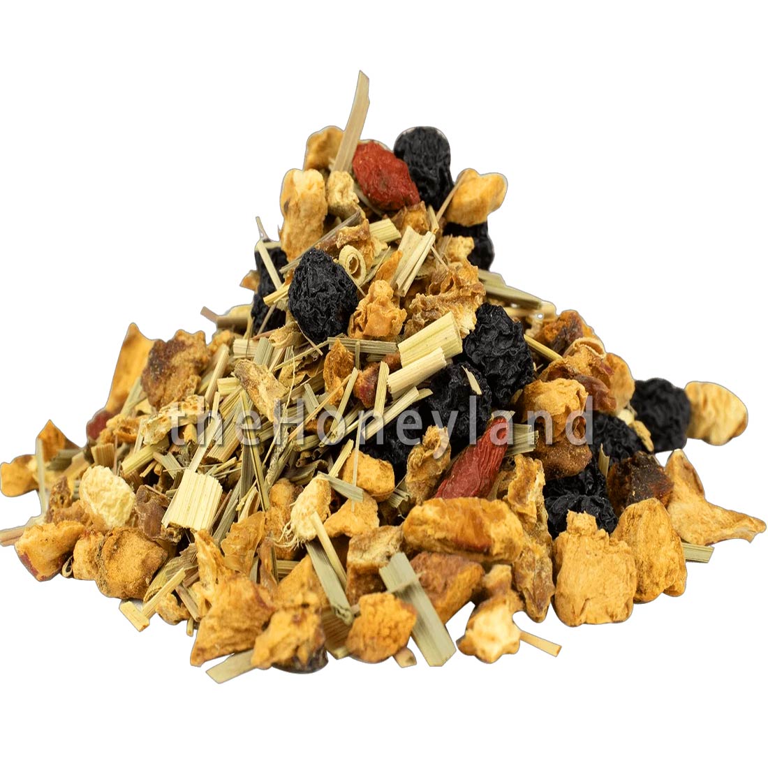Energising herbal tea with ginger, aronia and goji berries - Bio Power