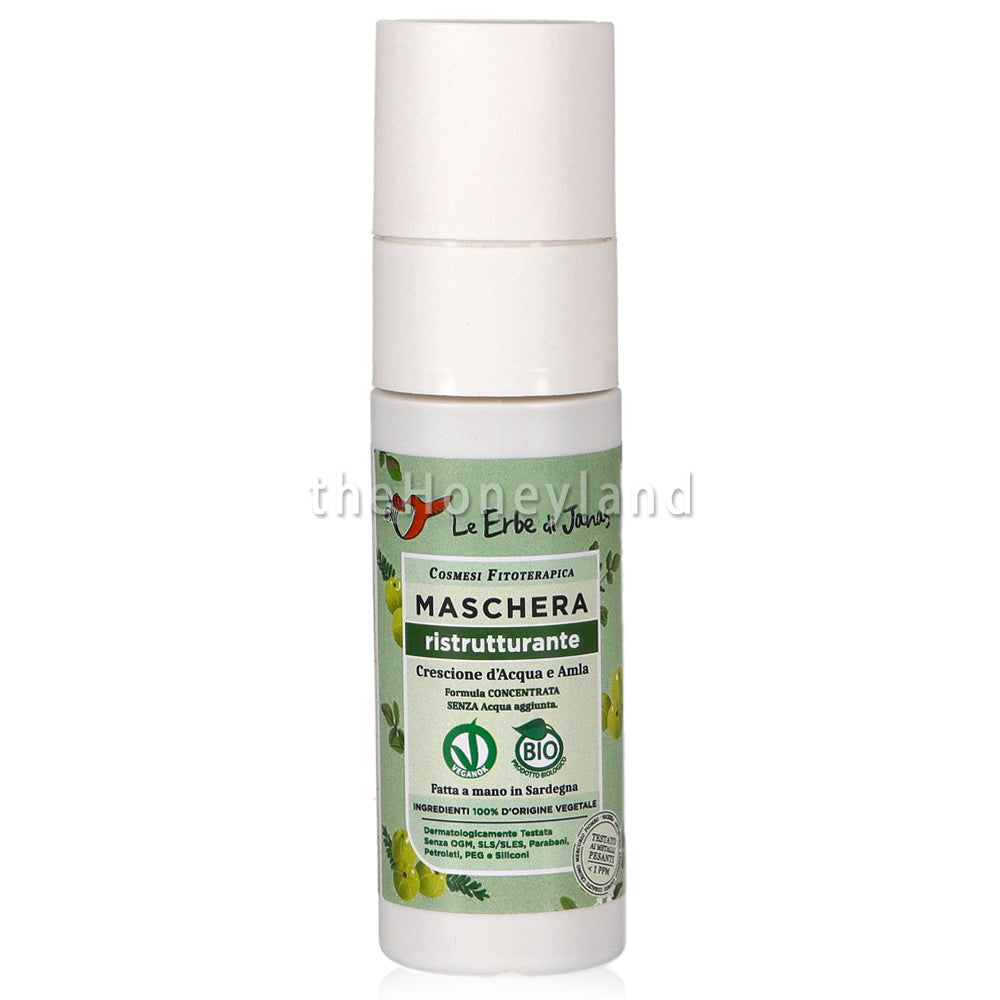 Maschera per capelli ristrutturante bio Amla