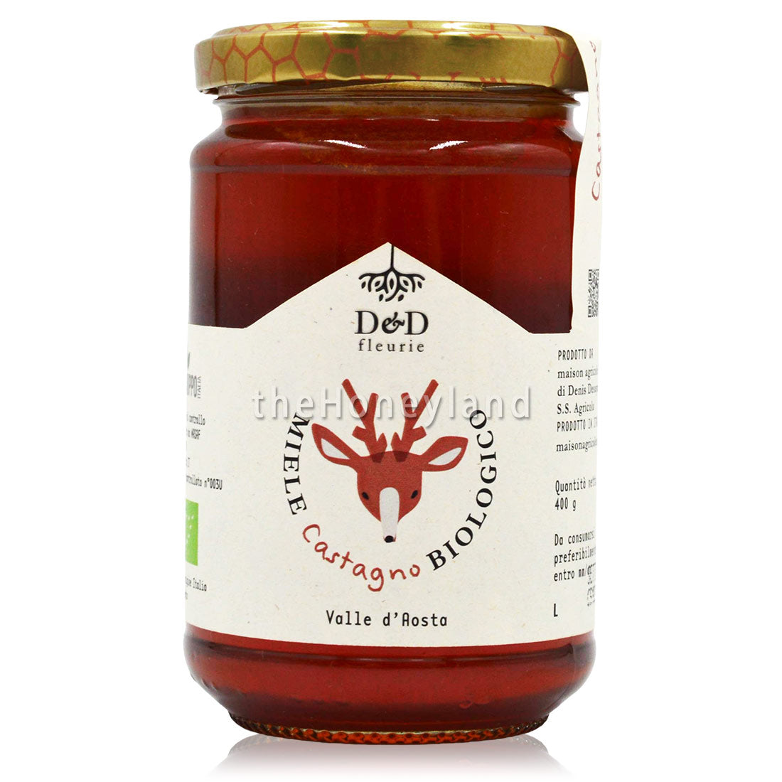 Organic Chestnut Honey – Lys Valley, Aosta Valley