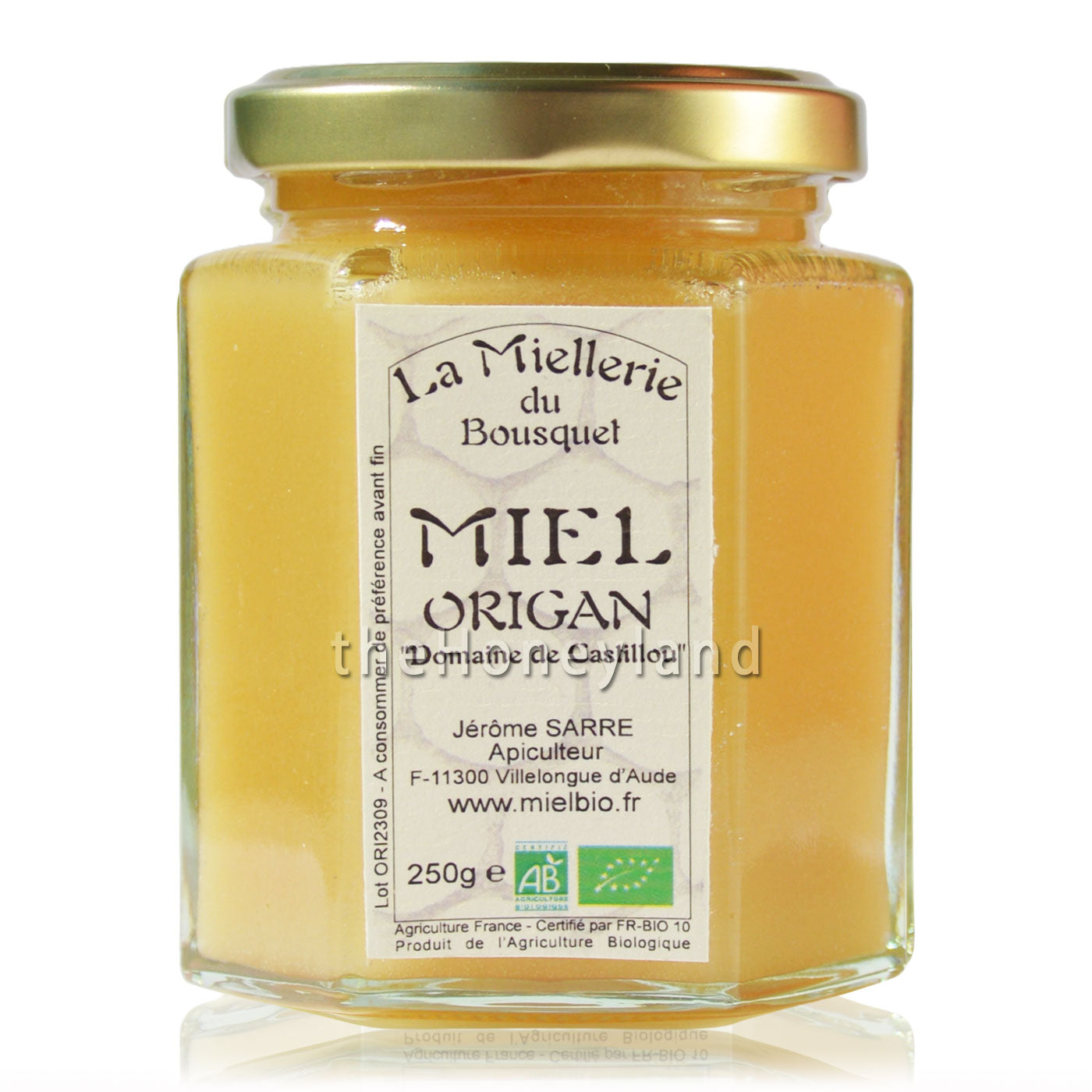 Miele di origano bio "Domaine de Castillou" - Francia