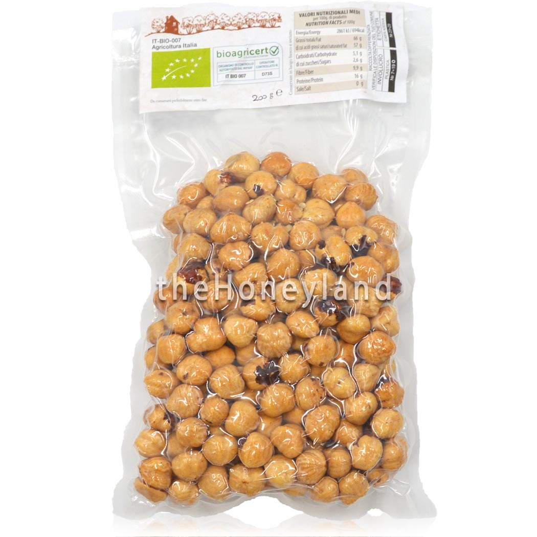 Organic Roasted Piedmont Hazelnuts