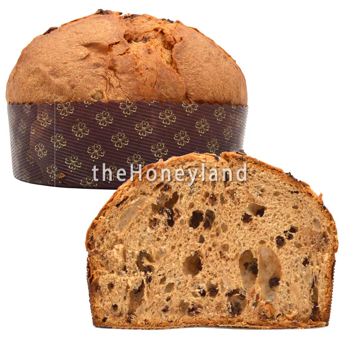 Panettone alla Gianduia artigianale certificato biologico TheHoneyland