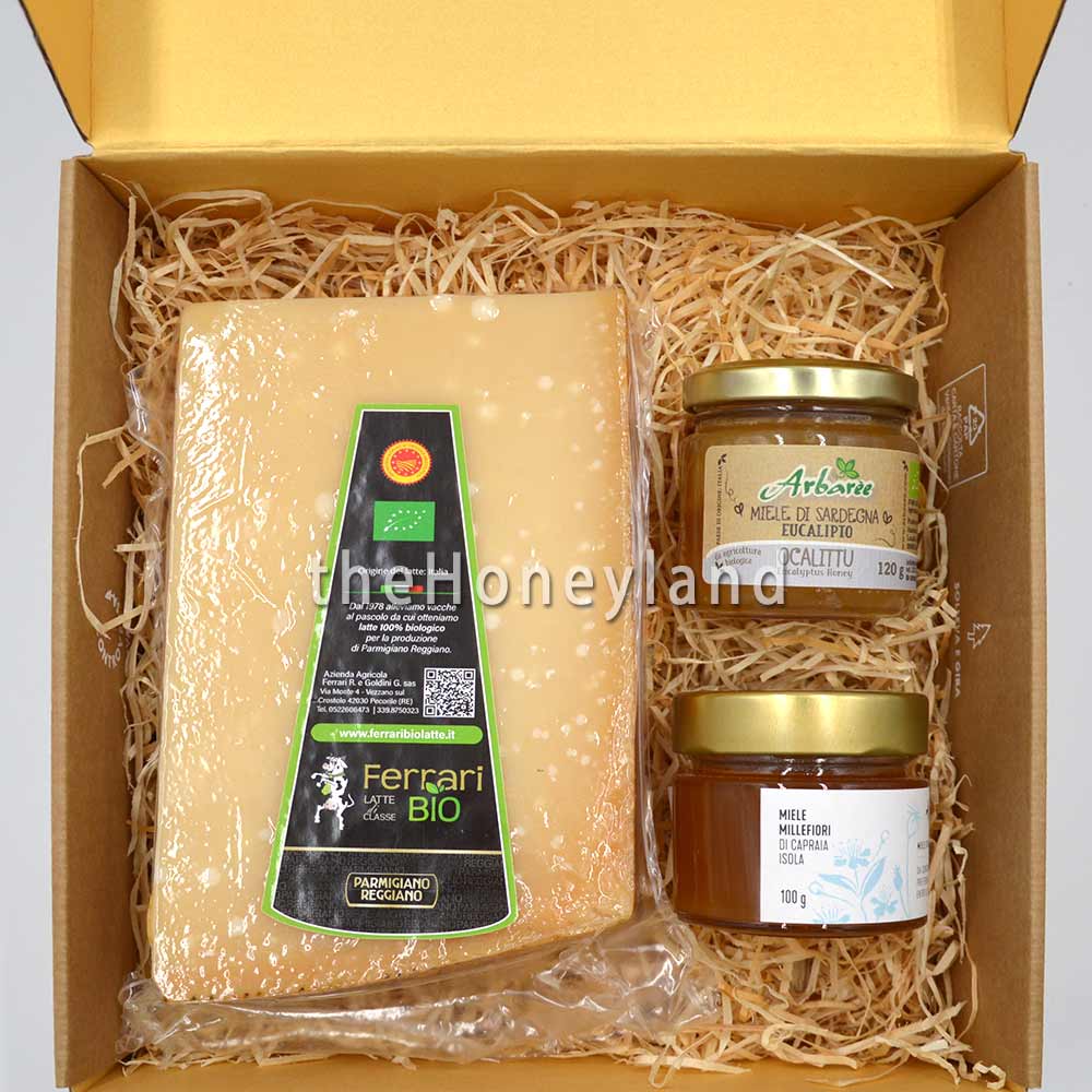 Parmigiano Reggiano Regalo Natale TheHoneyland Miele Eucalipto