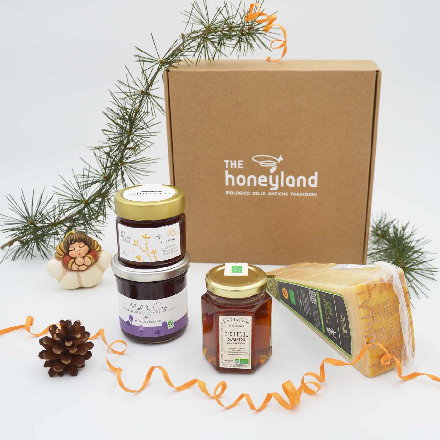 30 months parmesan and honey gift box