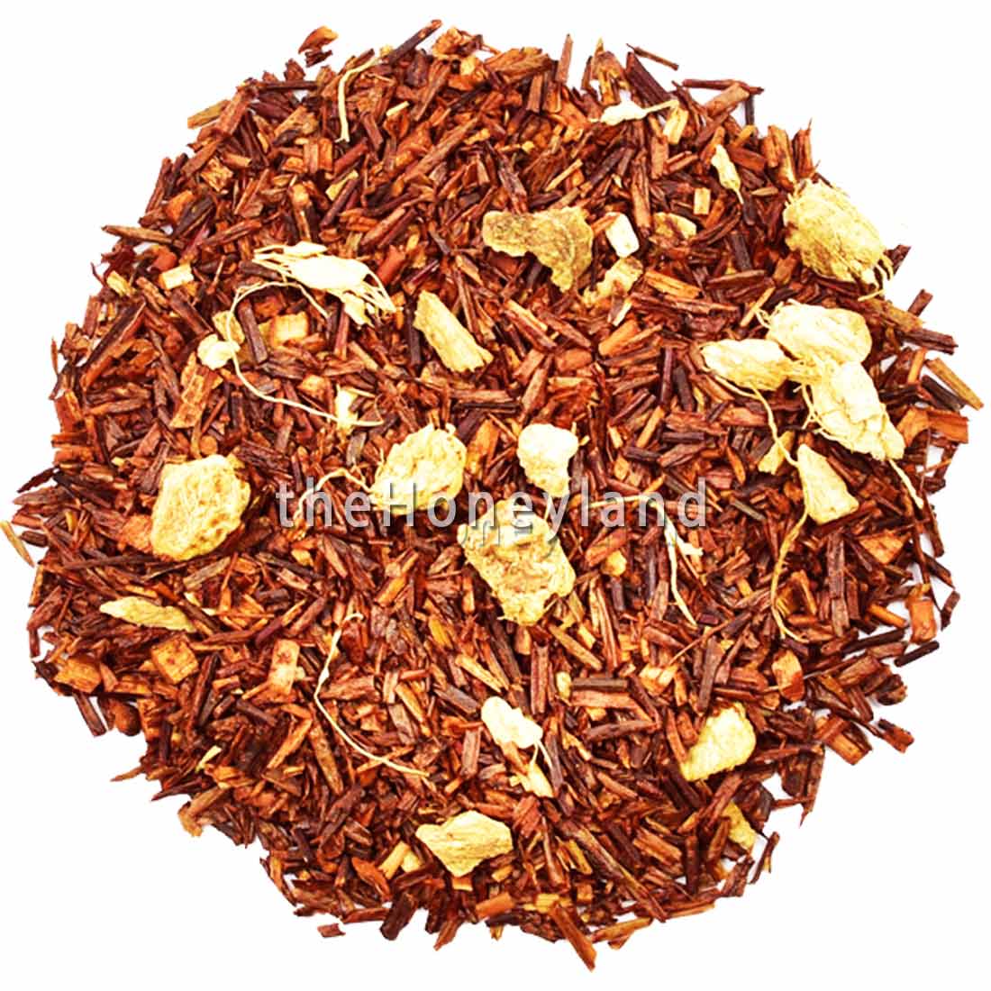 Sole d'Africa: organic rooibos tea with ginger and orange.