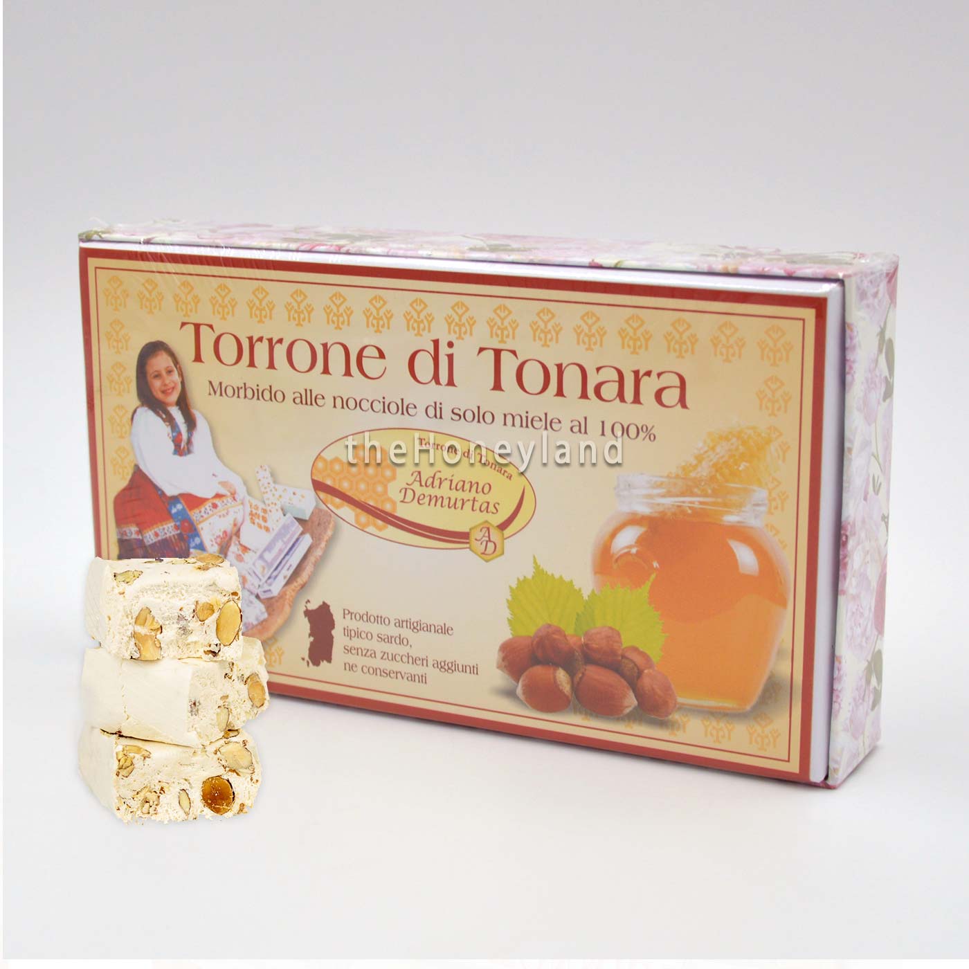 Torrone sardo di Tonara alle Nocciole