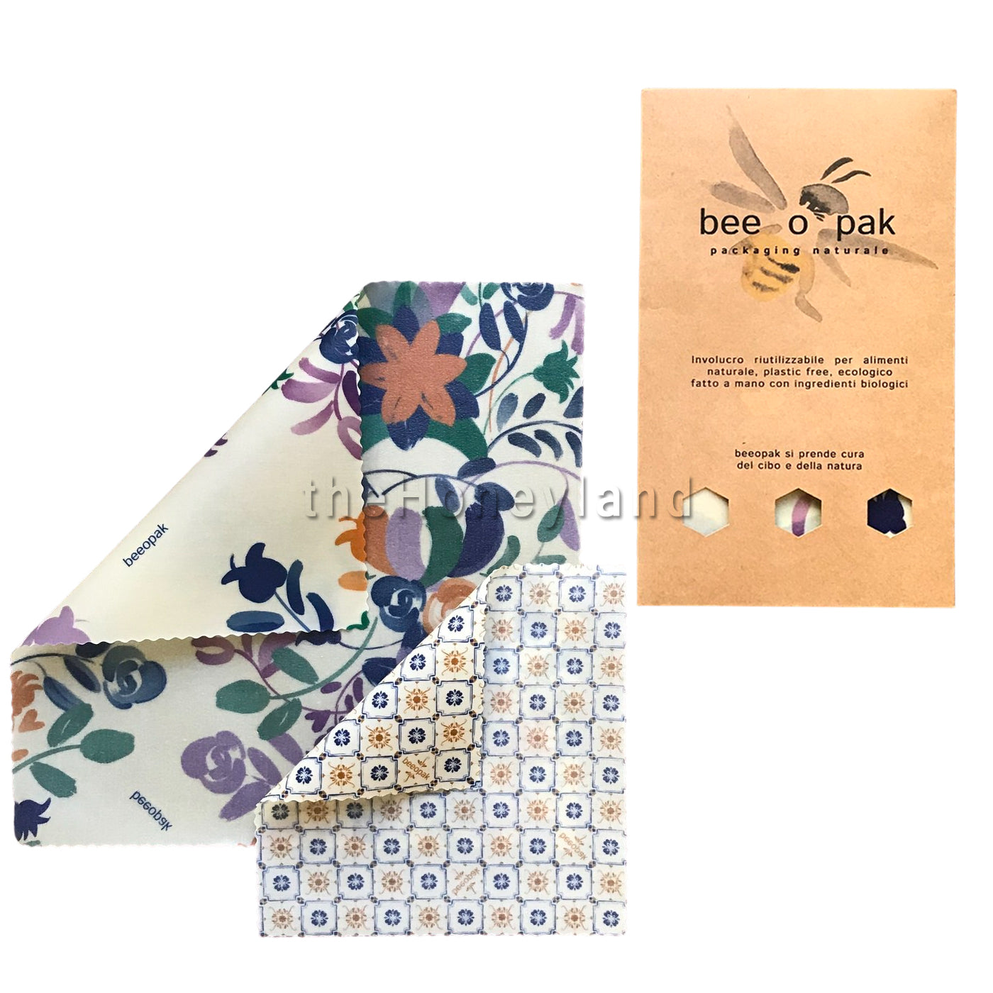 Beeopak Starter - Natural Food Wrap with Organic Beeswax
