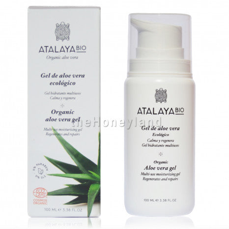 Organic Aloe vera gel (96% fresh pulp)