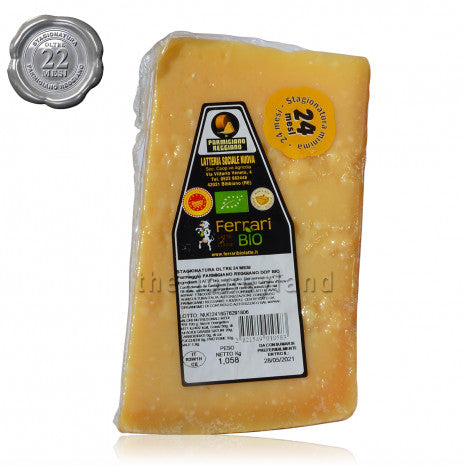 Organic Parmesan Cheese aged 22/24 months