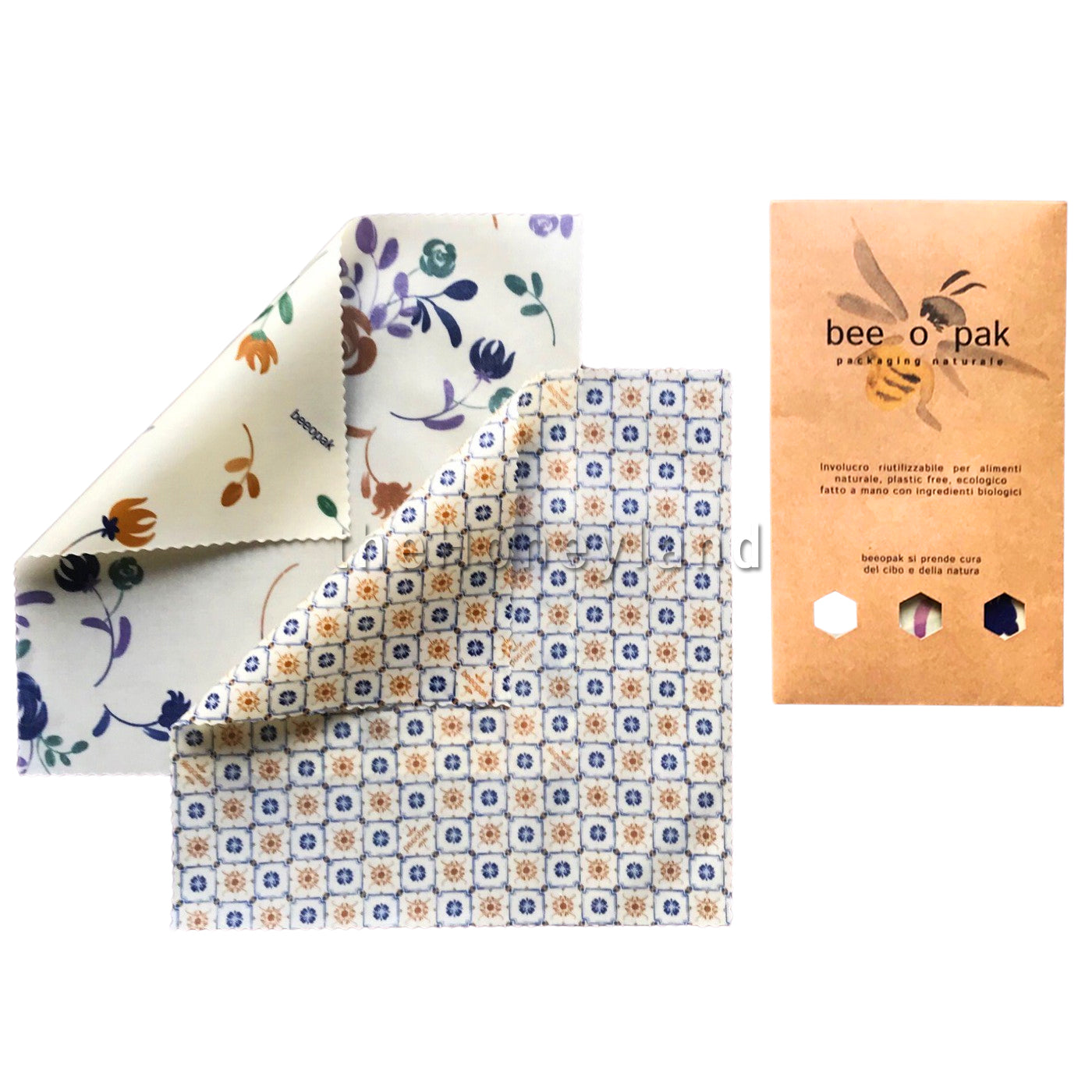 Beeopak Medium - Natural Wrapper with organic beeswax