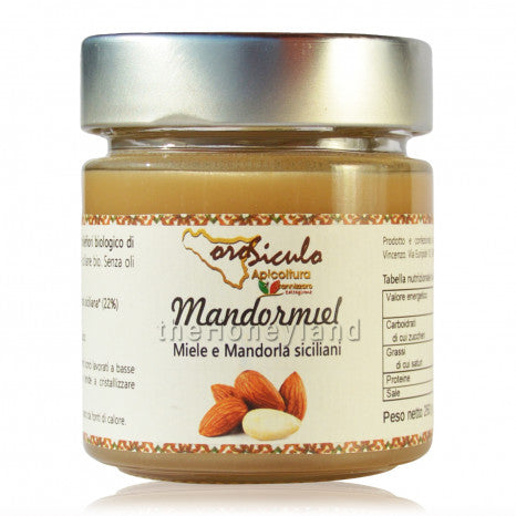 Mandormiel - crema di mandorle siciliane bio con miele bio