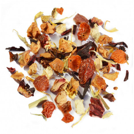 Sweet Orange - organic fruit infusion with hibiscus, rose hips, oranges and ginger