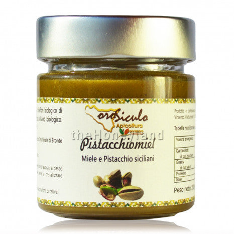 Pistacchiomiel - crema di pistacchio siciliano bio con miele bio